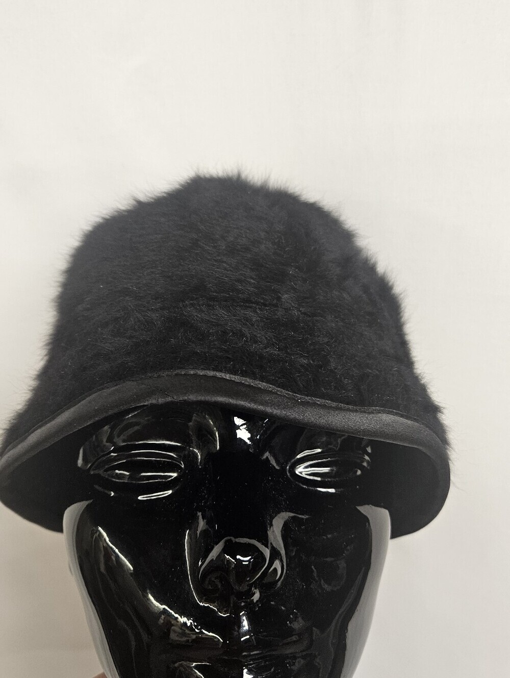 Kangol Furgora Casual Bucket Hat Black With Satin Trim Cloche 6275 BC